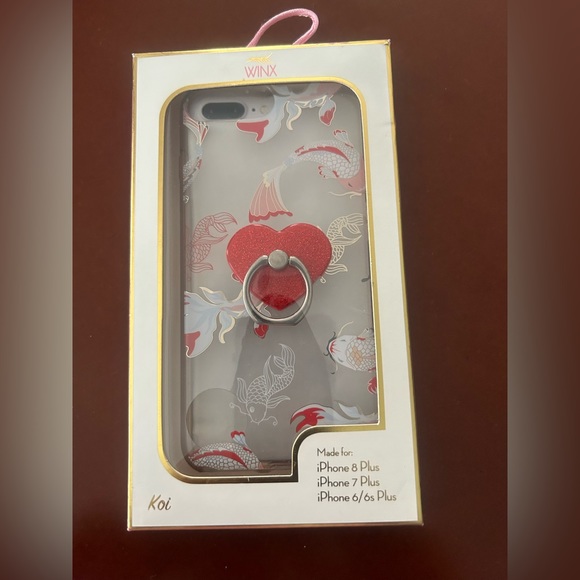 iPhone 8 Plus, has silicon lining with openings for volume and control buttons. - Picture 2 of 3